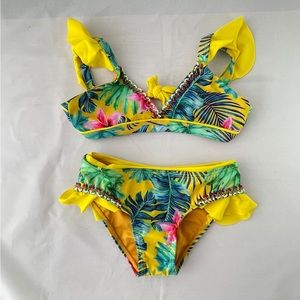 Girls bikini - floral print